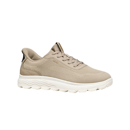 Geox Spherica Plus Sneakers Uomo Bassa in Tessuto Sabbia U55MPA SPHERICA FAST IN SYSTEM SAND Geox 