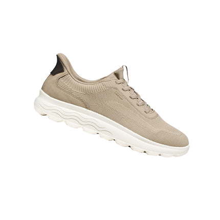 Geox Spherica Plus Sneakers Uomo Bassa in Tessuto Sabbia U55MPA SPHERICA FAST IN SYSTEM SAND Geox 