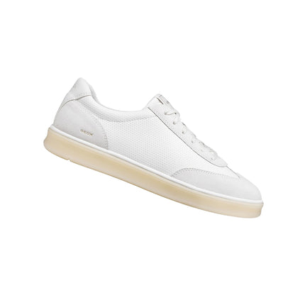 Geox Sneakers Bassa Uomo in Pelle Bianco U653JA SPHERICA ACTIF X4 WHITE Geox 