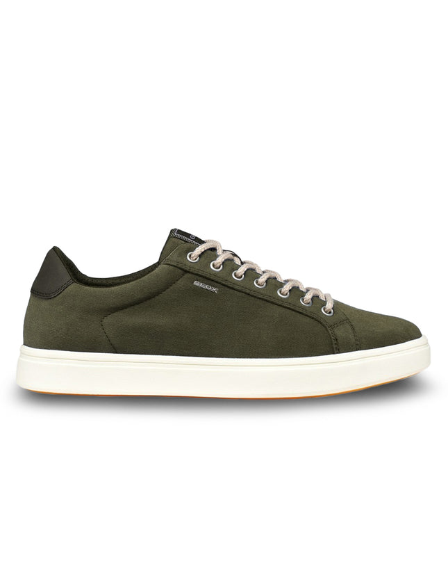 Geox Sneakers Uomo in Tessuto Verde Oliva U65LDB BALTMOORE OLIVE Geox 