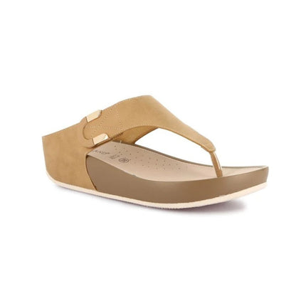 Grunland Infradito Donna Ciabatta Confort con Velcro in Tessuto Cuoio CI3115 DIRA TAN Grunland 