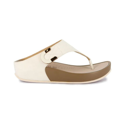 Grunland Infradito Donna Ciabatta Confort con Velcro in Tessuto Bianco CI3115 DIRA WHITE Grunland 