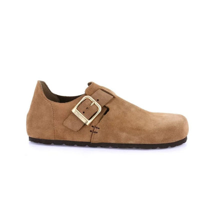 Grunland Scarpa London con Plantare Morbido Sughero Bio Donna in Camoscio Tortora SC6170 SARA TORTORA Grunland 