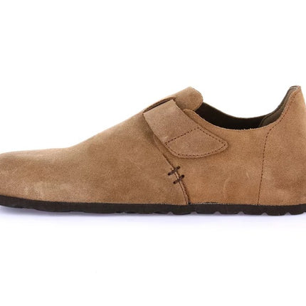 Grunland Scarpa London con Plantare Morbido Sughero Bio Donna in Camoscio Tortora SC6170 SARA TORTORA Grunland 