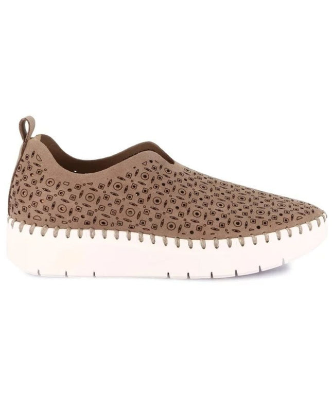 Grunland Slipon Traforata Donna in Tessuto Taupe SC6184 SILI TAUPE Grunland 