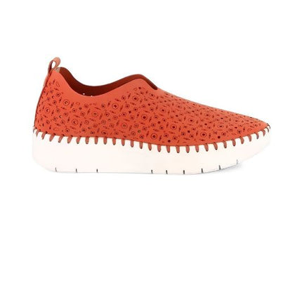 Grunland Slipon Traforata Donna in Tessuto Mattone SC6184 SILI TERRA Grunland 