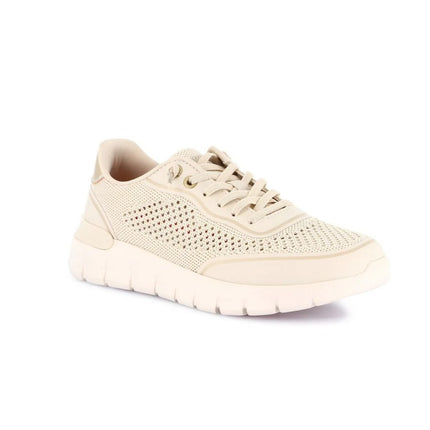 Grunland Sneakers Slipon Traforata Donna in Tessuto Beige SC6262 SACE BEIGE Grunland 