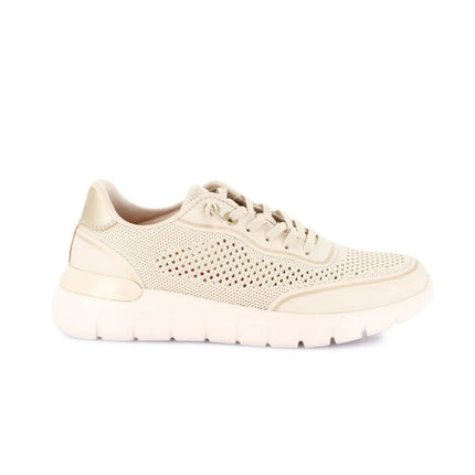 Grunland Sneakers Slipon Traforata Donna in Tessuto Beige SC6262 SACE BEIGE Grunland 