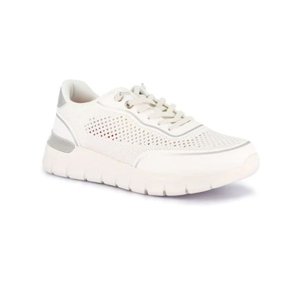 Grunland Sneakers Slipon Traforata Donna in Tessuto Bianco SC6262 SACE WHITE Grunland 