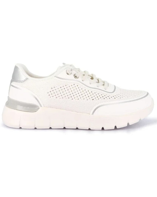 Grunland Sneakers Slipon Traforata Donna in Tessuto Bianco SC6262 SACE WHITE Grunland 