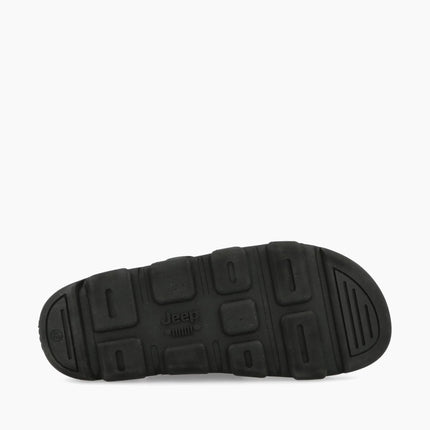 Jeep Sandali Trekking Outdoor Uomo in Ecopelle Nero DAYTONA SANDAL BLACK Jeep Footwear 