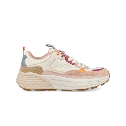 Jeep Sneakers Donna in Camoscio Multicolor Rosa GROOVE MESH PINK Jeep Footwear 