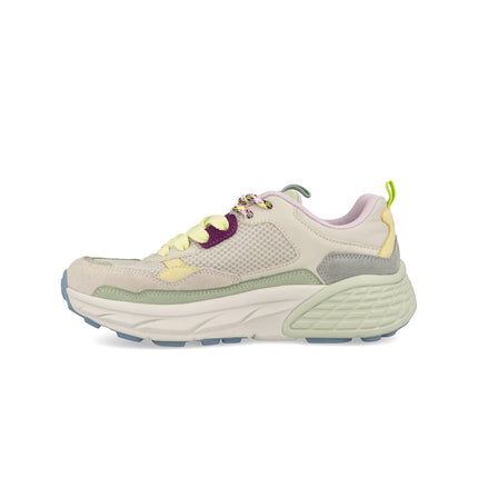 Jeep Sneakers Donna in Camoscio Multicolor Menta GROOVE MESH WHITE MINT Jeep Footwear 