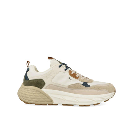 Jeep Sneakers Uomo in Camoscio Multicolor Bianco GROOVE NYLON WHITE MULTI Jeep Footwear 
