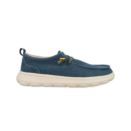 Jeep Wallabee Slip On Uomo in Tessuto Blu KAUAI WALLABEE NAVY Jeep Footwear 