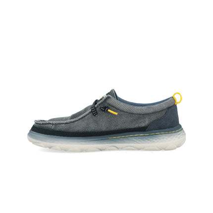 Jeep Wallabee Slip On Uomo in Tessuto Blu KAUAI WALLABEE KNT NAVY Jeep Footwear 