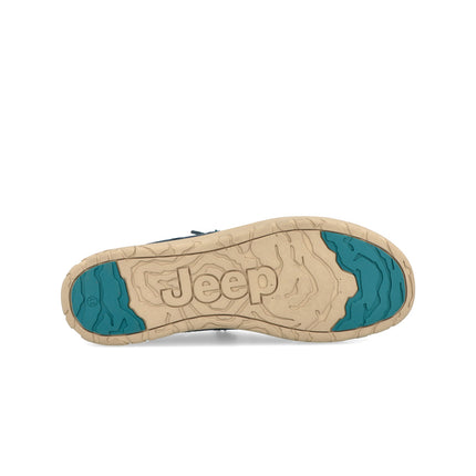 Jeep Wallabee Uomo in Canvas Blu SAMOA WALLABEE CVS NAVY Jeep Footwear 