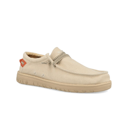 Jeep Wallabee Uomo in Canvas Beige SAMOA WALLABEE CVS SAND Jeep Footwear 