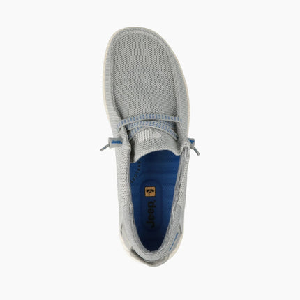 Jeep Wallabee Uomo in Canvas Ghiaccio SAMOA WALLABEE KNIT ICE Jeep Footwear 