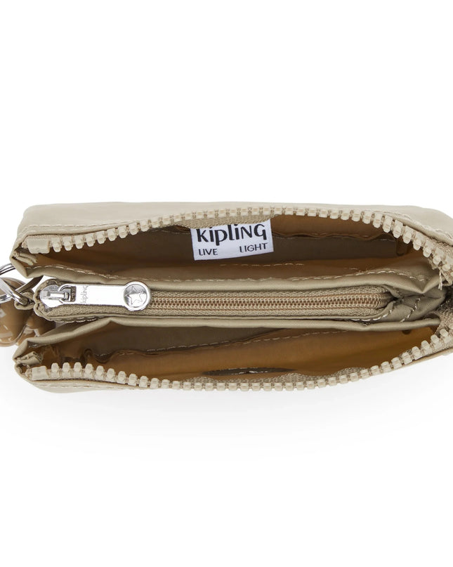 Kipling Trousse Multitasche in Tessuto Beige CREATIVITY S BOHO TAN Kipling 
