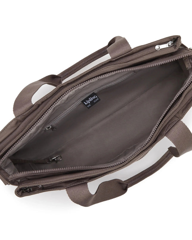 Borsa Lavoro Kipling Lapdop 15 Pollici con Tracolla in Tessuto Cipria ELYSIA WORK BOHO CEDAR Kipling 
