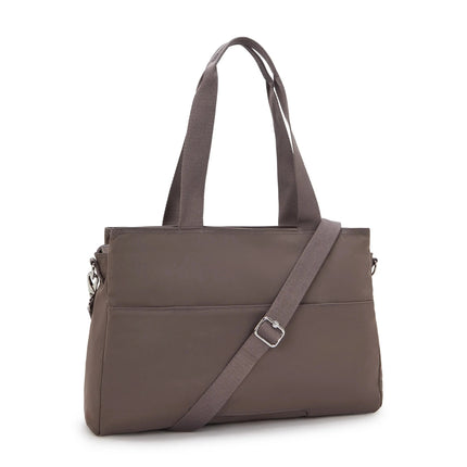 Borsa Lavoro Kipling Lapdop 15 Pollici con Tracolla in Tessuto Cipria ELYSIA WORK BOHO CEDAR Kipling 