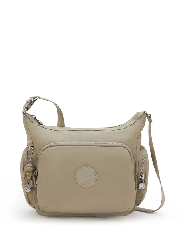 Kipling Borsetta Tracolla Multitasche in Tessuto Beige GABB S BOHO TAN Kipling 