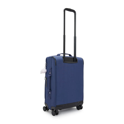 Kipling Trolley Small da Cabina 4 Ruote in Tessuto Blue JET S CASUAL BLUE Kipling 