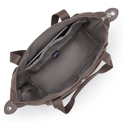 Kipling Borsa Organizer a Spalla Con Tracolla in Tessuto Cipria NEW ART DUO POCKET BE BOHO CEDAR Kipling 