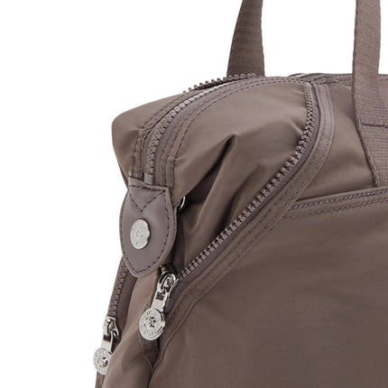Kipling Borsa Organizer a Spalla Con Tracolla in Tessuto Cipria NEW ART DUO POCKET BE BOHO CEDAR Kipling 