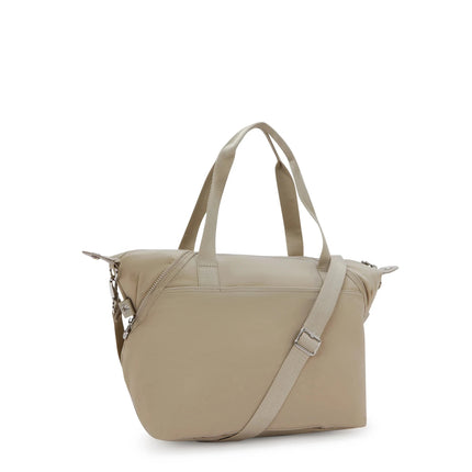 Kipling Borsa Organizer a Spalla Con Tracolla in Tessuto Beige NEW ART DUO POCKET BE BOHO TAN Kipling 
