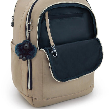 Kipling Zaino Porta Computer 15 Pollici Soft Taupe SEOUL CABIN B SOFT TAUPE Kipling 