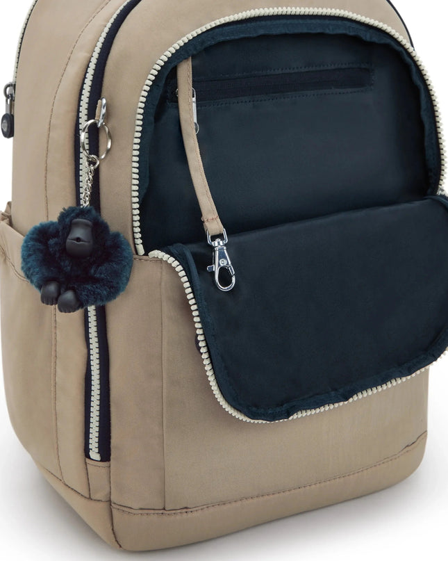 Kipling Zaino Porta Computer 15 Pollici Soft Taupe SEOUL CABIN B SOFT TAUPE Kipling 