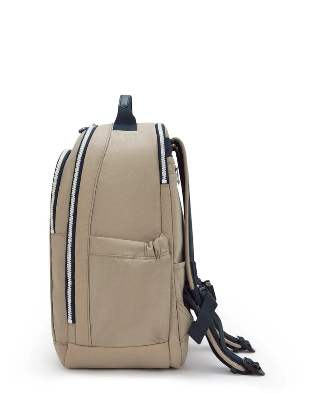 Kipling Zaino Porta Computer 15 Pollici Soft Taupe SEOUL CABIN B SOFT TAUPE Kipling 