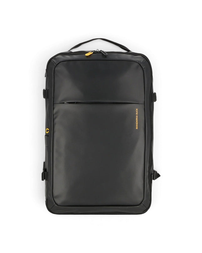Mandarina Duck Zaino da Viaggio Porta PC 13 Pollici Nero OST09 ECO COATED BLACK Mandarina Duck 