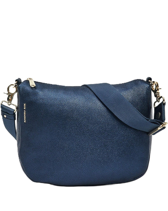 Mandarina Duck Borsa Donna con Tracolla in Pelle Metal Blue OYT79 MELLOW METAL BLUE INDIGO Mandarina Duck 