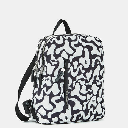 Mandarina Duck Zaino in Tessuto Fantasia Moire QHT08 HUNTER MOIRE Mandarina Duck 