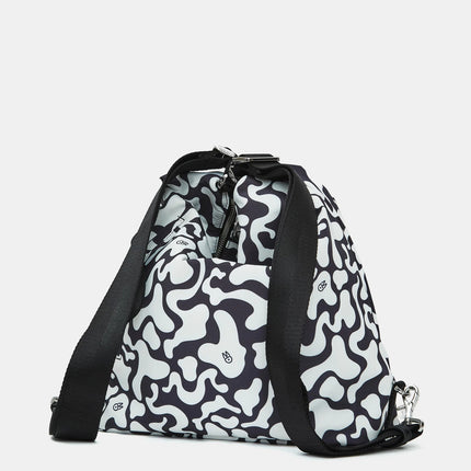 Mandarina Duck Borsa Convertibile Zaino Tessuto Fantasia Moire QHT10 HUNTER MOIRE Mandarina Duck 