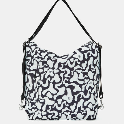 Mandarina Duck Borsa Convertibile Zaino Tessuto Fantasia Moire QHT10 HUNTER MOIRE Mandarina Duck 