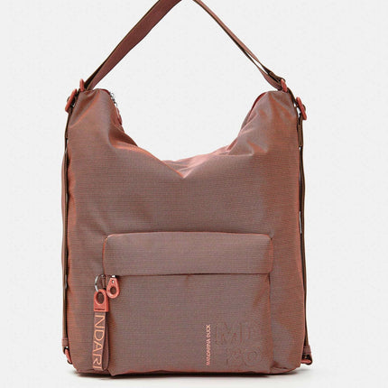 Mandarina Duck Borsa Convertibile Zaino Tessuto Noce Peca QMT09 MD20 PECAN NUT Mandarina Duck 