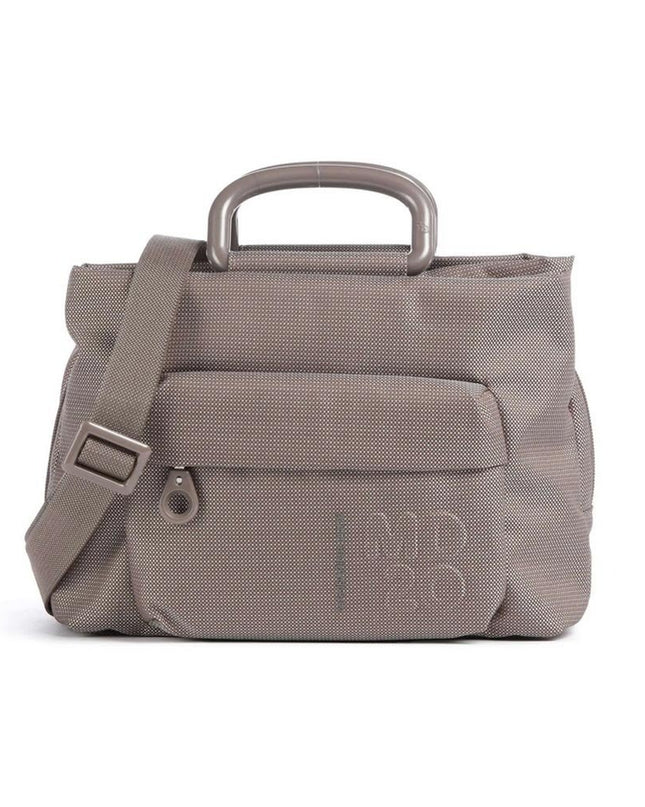 Mandarina Duck Borsa Donna con Tracolla in Tessuto Taupe QMT53 MD20 TAUPE Mandarina Duck 