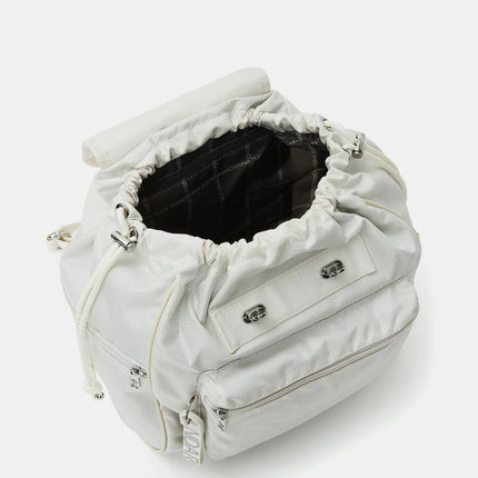 MandarinaDuck Zaino MD20 Utility in Tessuto Latte QMT68 UTILITY MD20 MILK Mandarina Duck 