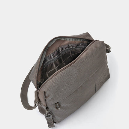 Mandarina Duck Borsa Donna con Tracolla Regolabile in Tessuto Taupe QMTV8 MD20 TAUPE Mandarina Duck 