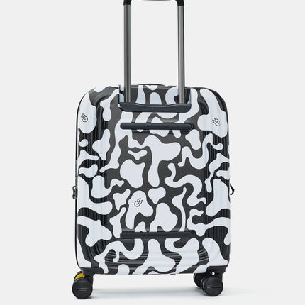 Mandarina Duck Trolley Cabina Bagaglio a Mano Espandibile 4 Ruote Fantasia UJV24 LOGODUCK MOIRE Mandarina Duck 