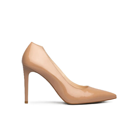 Nero Giardini Decollete Donna Tacco Stiletto in Vernice Nudo E011041DE NUDO 626 Nero Giardini 