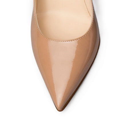 Nero Giardini Decollete Donna Tacco Stiletto in Vernice Nudo E011041DE NUDO 626 Nero Giardini 