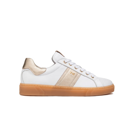NeroGiardini Sneakers Bassa Donna in Pelle Bianca E513006D BIANCO 707 Nero Giardini 