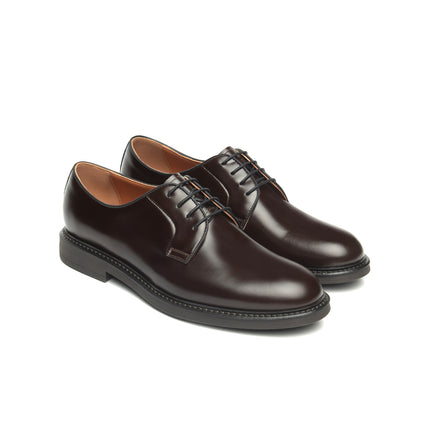 NeroGiardini Francesina Stringata Derby Uomo in Pelle Marrone E600601U CASTAGNO 305 Nero Giardini 