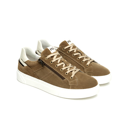 NeroGiardini Sneakers Bassa Uomo in Camoscio Talpa E601131U TALPA 501 Nero Giardini 