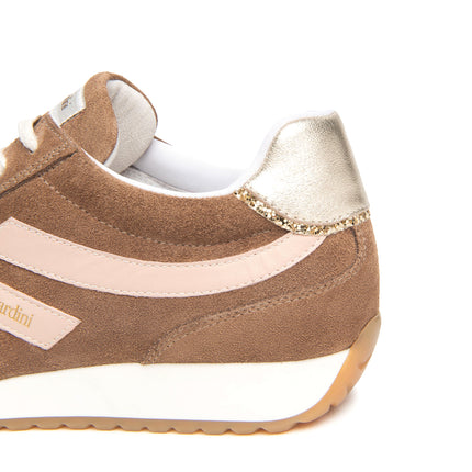 NeroGiardini Sneakers Bassa Donna in Camoscio Mou E615160D MOU 442 Nero Giardini 